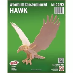  hawk - kit di costruzioni in legno (certificazione fsc)