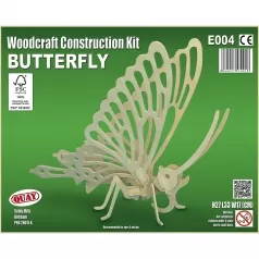 butterfly - kit di costruzioni in legno (certificazione fsc)