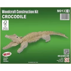 crocodile - kit di costruzioni in legno (certificazione fsc)