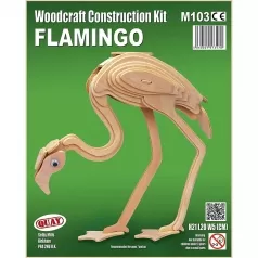 flamingo - kit di costruzioni in legno (certificazione fsc)