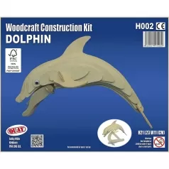dolphin - kit di costruzioni in legno (certificazione fsc)