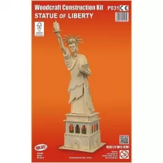 statue of liberty - kit di costruzioni in legno (certificazione fsc)