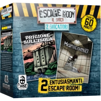 escape room 2 giocatori - "prigione sull'isola" e "manicomio"