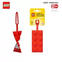 lego tag silicone rosso