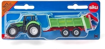 trattore deutz con rimorchio