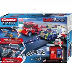carrera go!!! build 'n race - racing set 3,6m