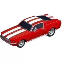 carrera go!!! - ford mustang '67 racing red