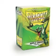 dragon shield standard sleeves - matte apple green (100 bustine protettive)