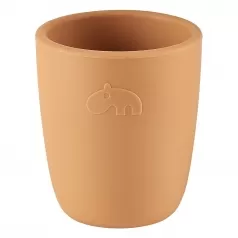 bicchiere mini mug, mostarda - 100% silicone alimentare