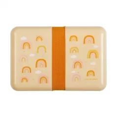 arcobaleni - contenitore porta pranzo da decorare
