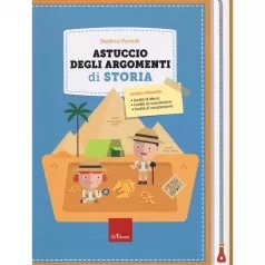 astuccio degli argomenti di storia. ediz. a spirale