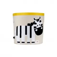 cesto portatutto - zebra - 100% cotone