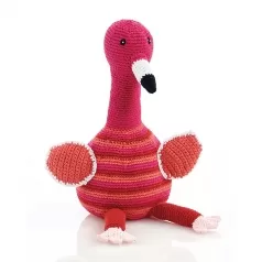 grandi amici - fenicottero - 35 cm - fair trade