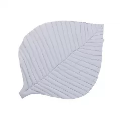 leaf mats - tappeto gioco - grigio - 128x96 cm - cotone bio - il match perfetto per il tuo tappeto!