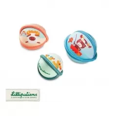 farm - set di 3 palline da bagno
