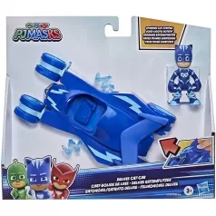 pj masks - veicolo deluxe di gattoboy con personaggio