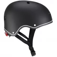 globber - caschetto primo light con luci xs/s (48-53cm) - nero