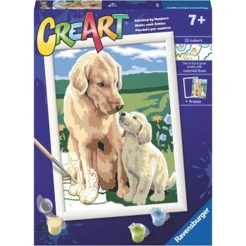 creart - golden retriever sul prato