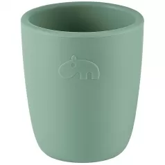 bicchiere mini mug, verde - 100% silicone alimentare