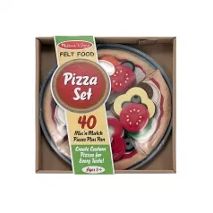 pizza in feltro da condire - 40 ingredienti per tutti i gusti