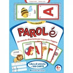parole. un metodo divertente per imparare a leggere. ediz. a spirale. con 108 carte