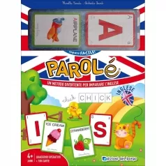 parole inglese. un metodo divertente per imparare l'inglese. ediz. a spirale. con 108 carte