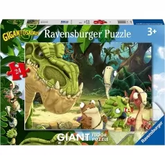 gigantosaurus - puzzle 24 pezzi pavimento
