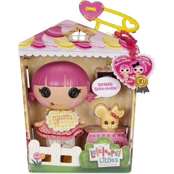 lalaloopsy littles - sprinkle spice cookie - fashion doll 25cm