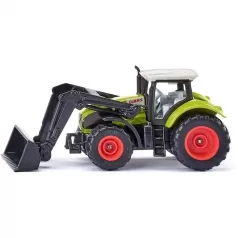 trattore claas axion con benna - modellino die-cast