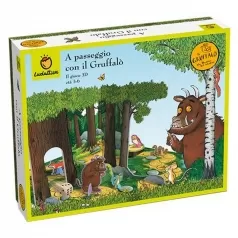 a passeggio con il gruffalo