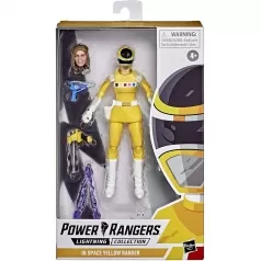 power ranger - in space yellow ranger - personaggio 20cm