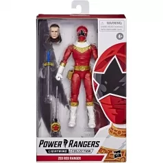 power rangers - zeo red ranger - personaggio 20cm
