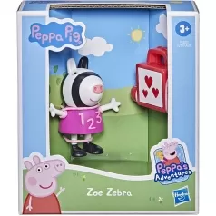 peppa pig - zuzu zebra con valigetta pronto soccorso
