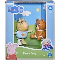 peppa pig - pedro pony con orsetto