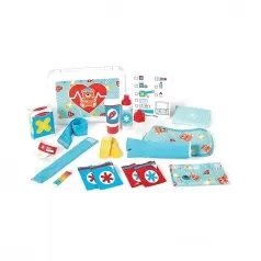 set gioco di primo soccorso - 25 strumenti per le prime cure