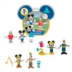 mickey - coppia di personaggi con accessori