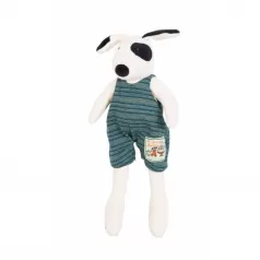 peluche cane julius 30 cm vestito a righe