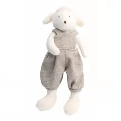 peluche pecora albert bianca con vestito