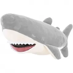 squalo grigio peluche marshmellow - taglia s - 16 cm