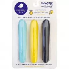 portagessetti pacco da 3, multicolor - sicuro e divertente!