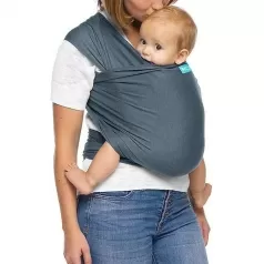 fascia portabebe evolution - morbidissima e facile da indossare - denim