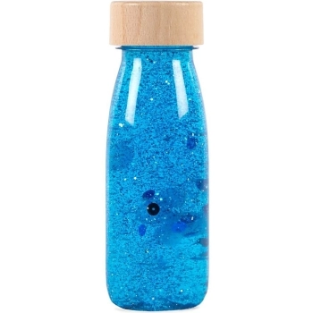 petit boum - bottiglia sensoriale float blue