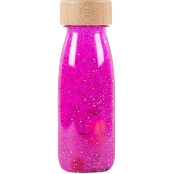 petit boum - bottiglia sensoriale float pink
