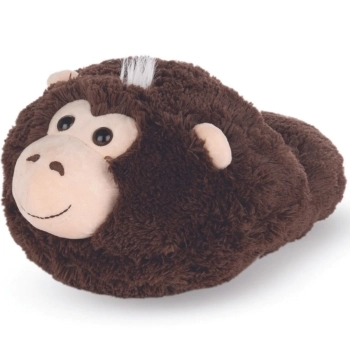 peluche scaldapiedi - gorilla 30cm