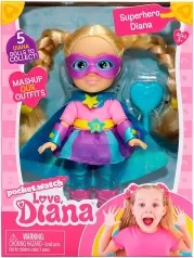 love diana - mini doll - bambola 15cm