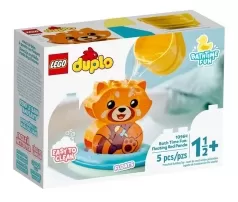 10964 - ora del bagnetto: panda rosso galleggiante