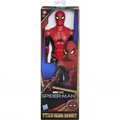 spiderman no way home - spiderman nero e rosso - personaggio 30cm titan hero