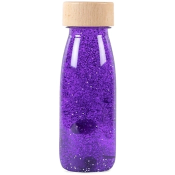 petit boum - bottiglia sensoriale float purple