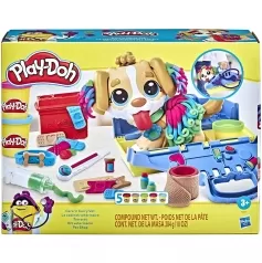 play-doh - set da veterinario con 5 vasetti e accessori