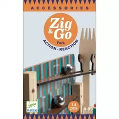 zig & go - domino in legno 14 pezzi